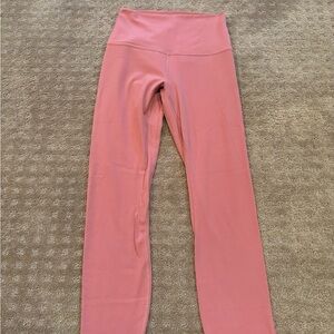 Lululemon leggings align high-rise 28” dark-pink/coral